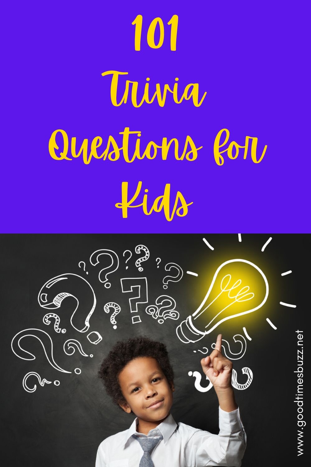 Kids trivia Questions and General knowledge questions for kids