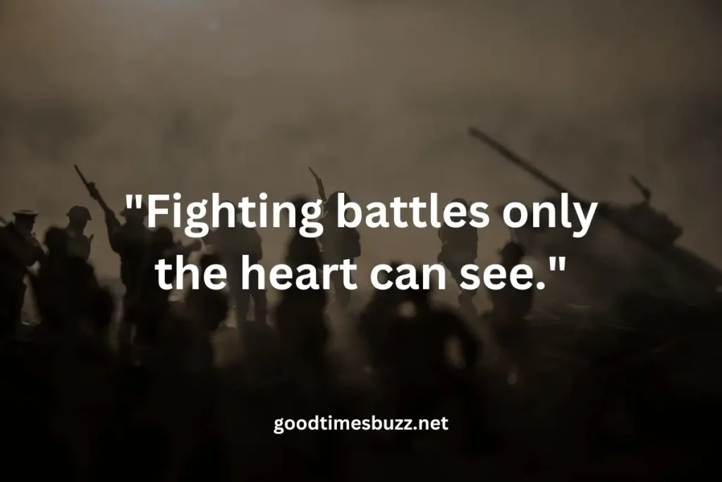 Fighting Silent Battle quotes