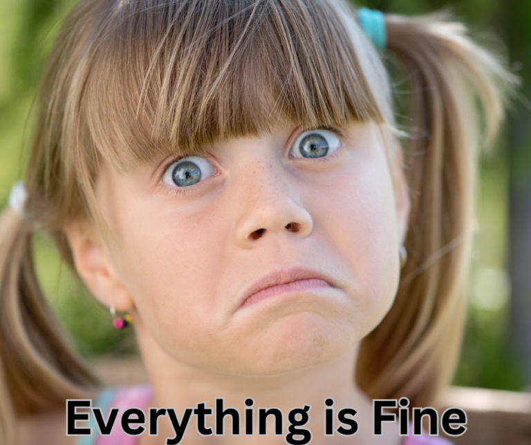 50 everything is fine meme – put on a brave face