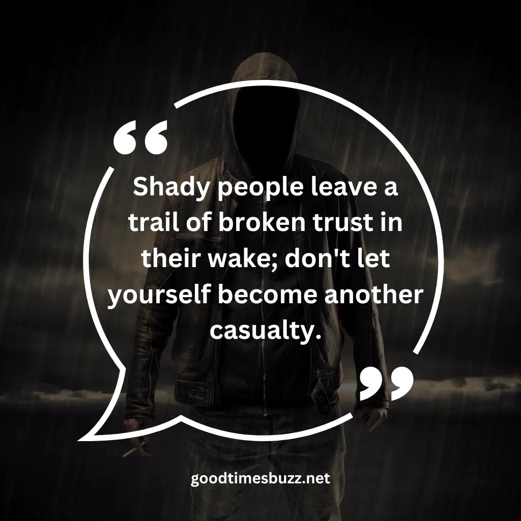 shady people quotes