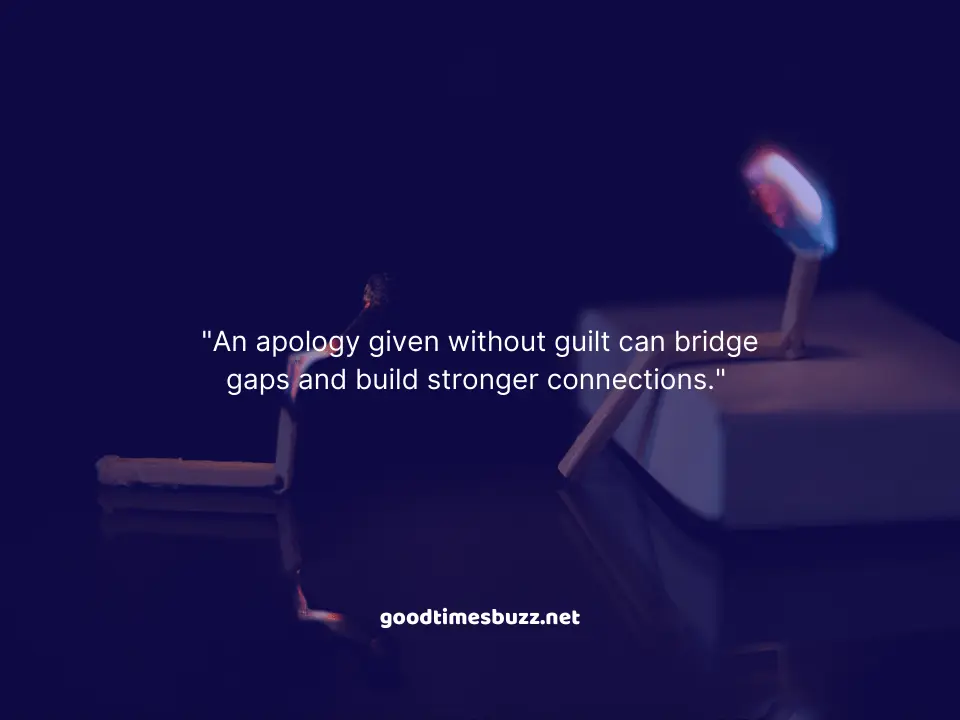 apologizing when you did nothing wrong quotes