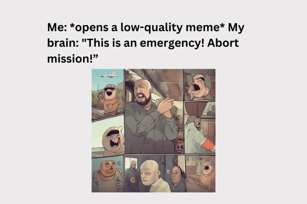 low quality memes