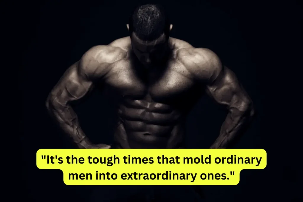 hard times create strong men quote
