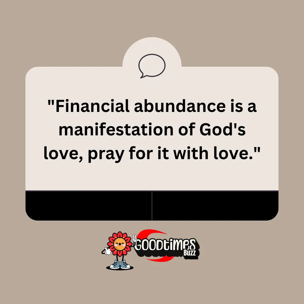 Pray for financial abundance quotes