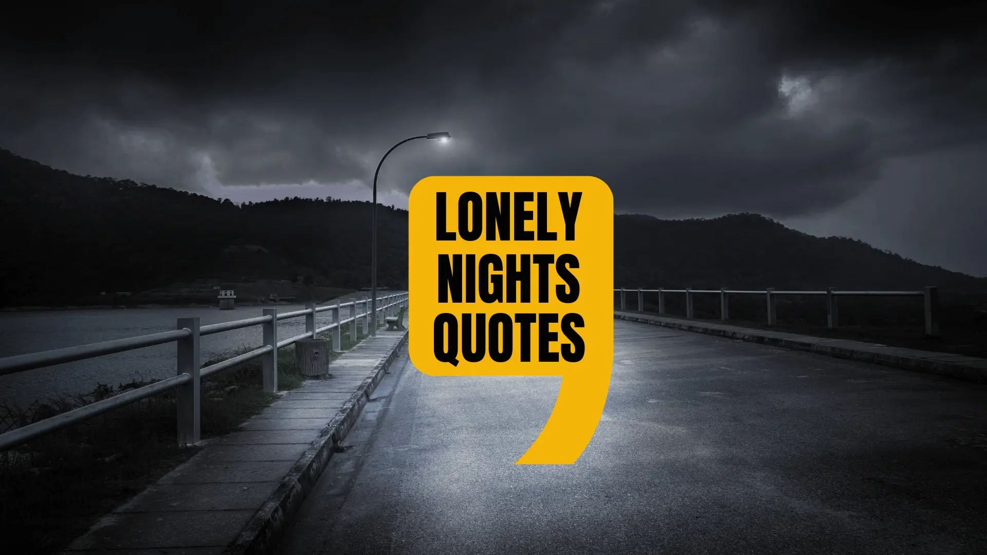 quotes about lonely nights