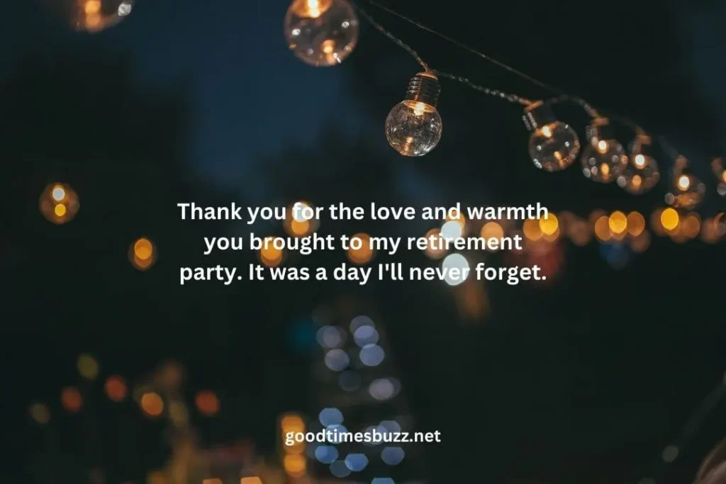 thank you notes for retirement party