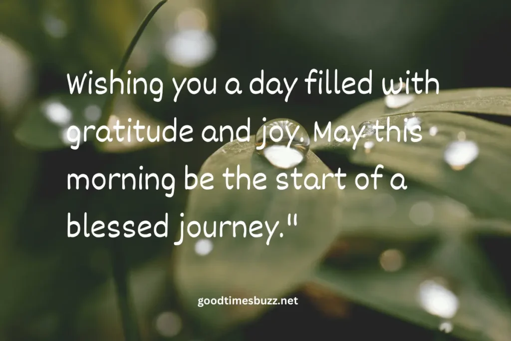 Morning Blessings Quotes