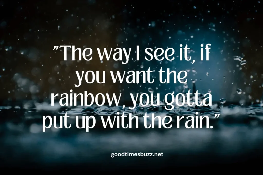 rain or shine quotes