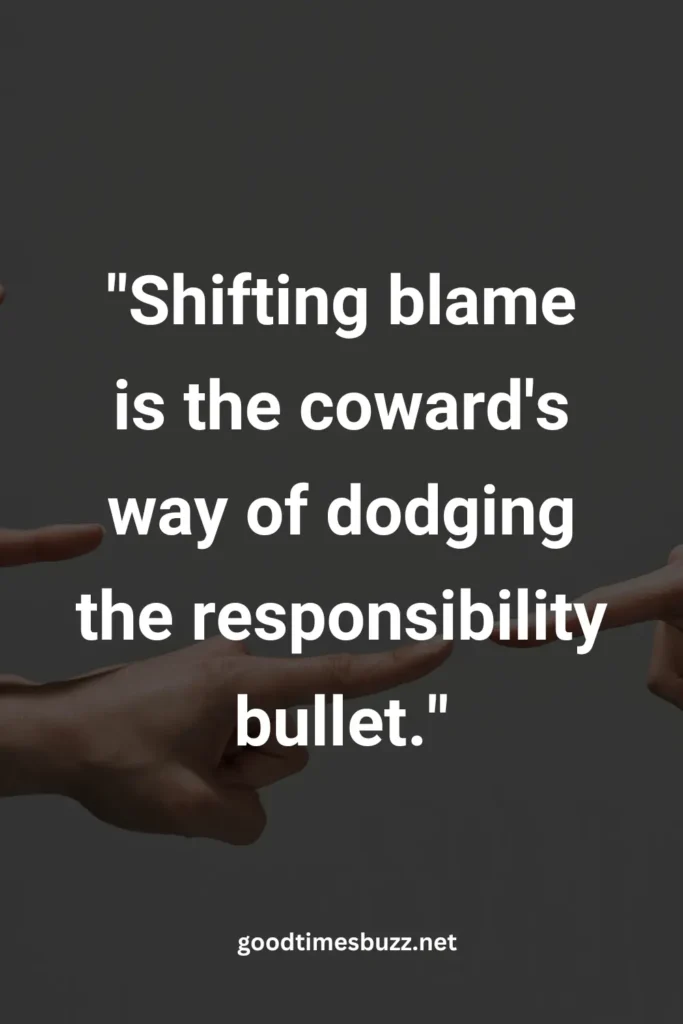 blame shifting quotes