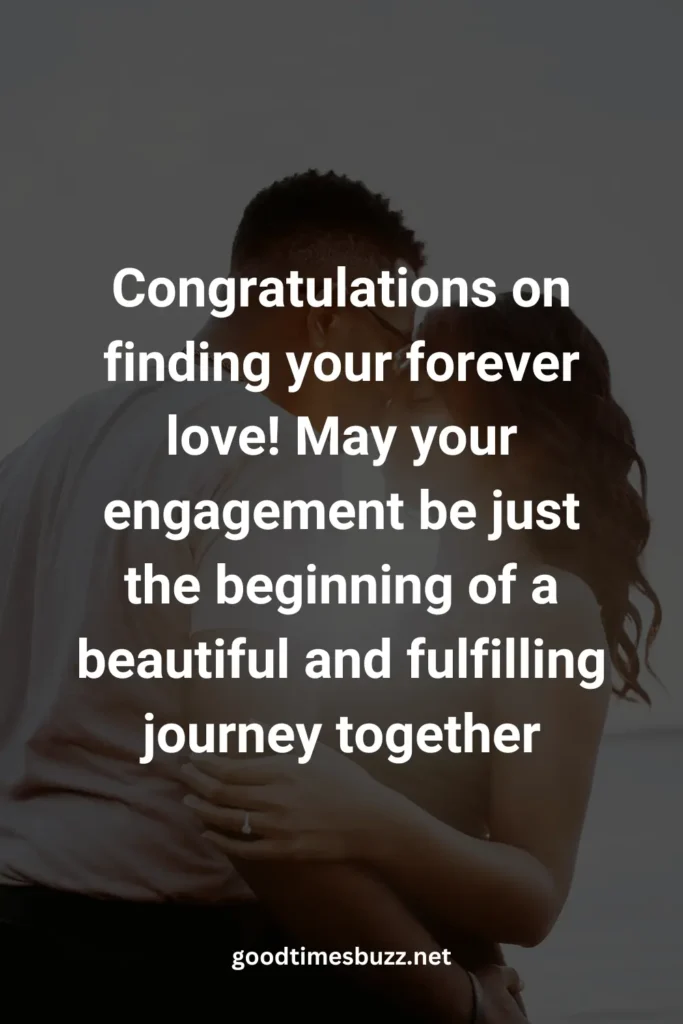 congrats message for engagement