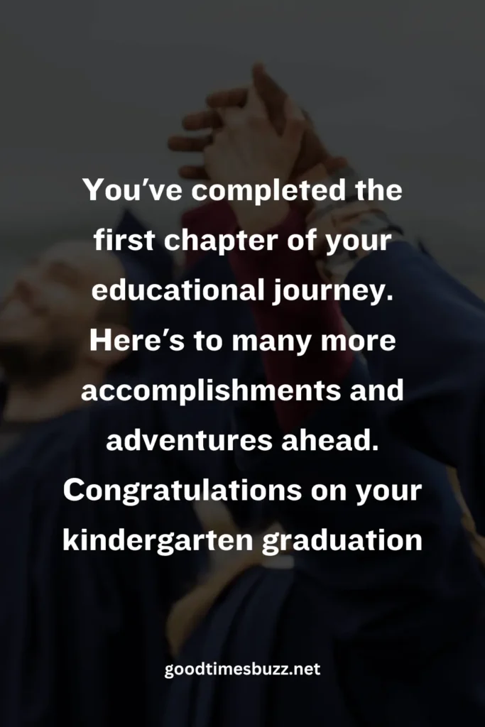 congratulations quotes for kindergarten graduation
