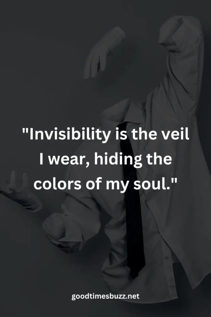 feeling invisible quotes