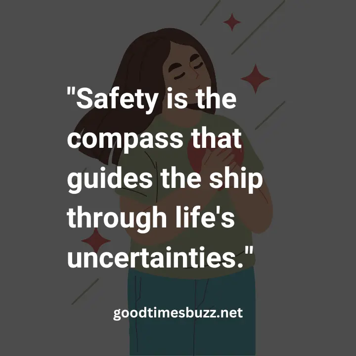feeling safe quotes