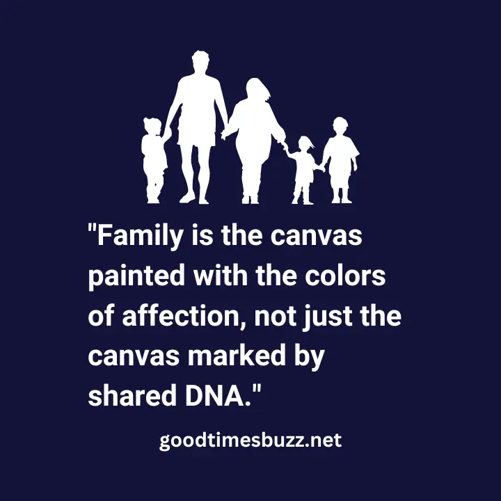 quotes about family not being blood