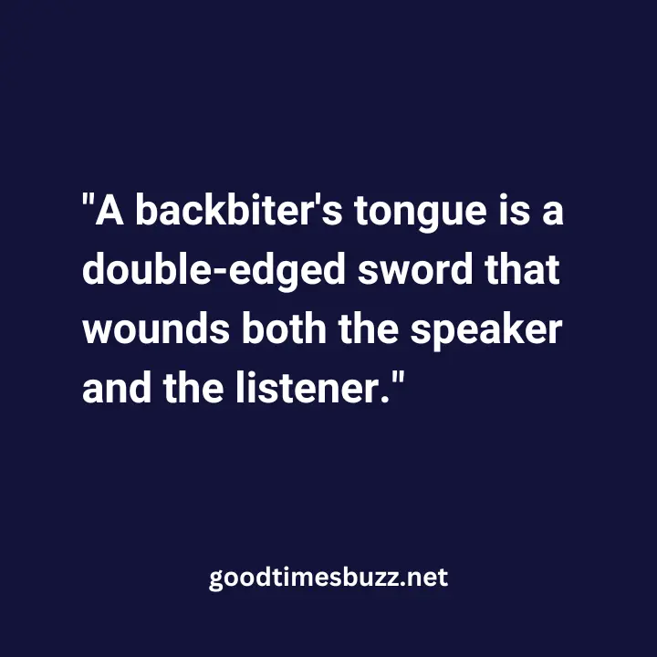 quotes on backbiters
