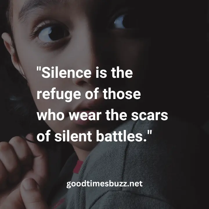 suffer in silence quotes