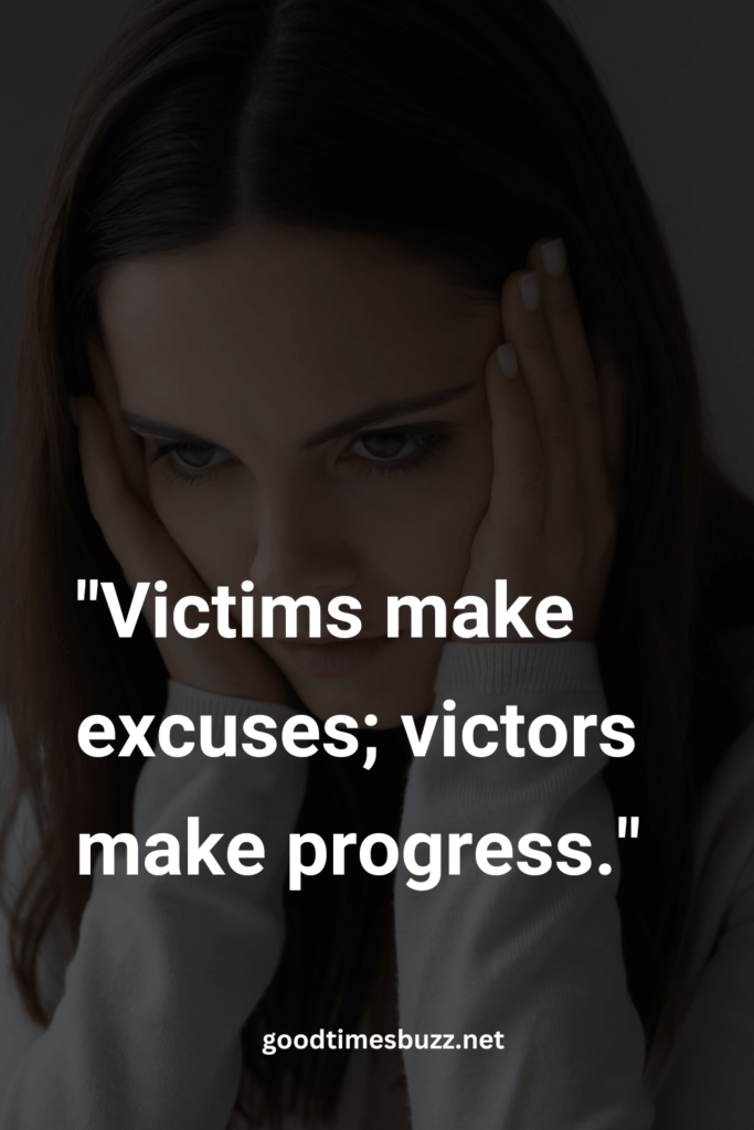 victim mentality quotes